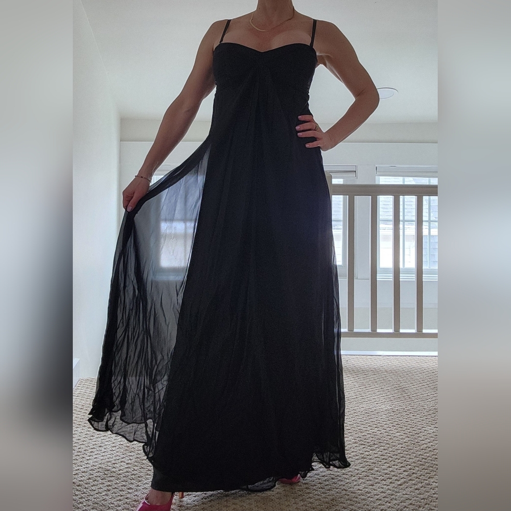 GUESS BY MARCIANO Black Long Gown Dress, Multiple Sizes